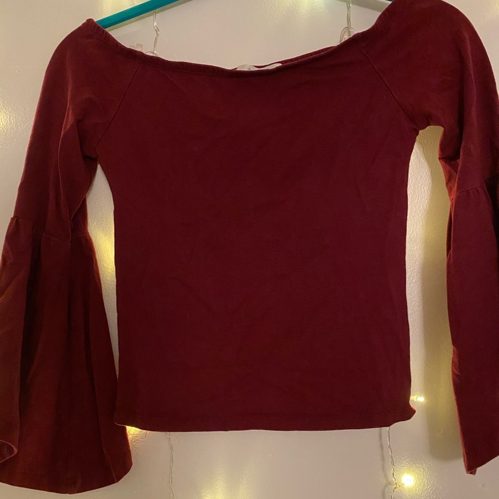 bell sleeve top